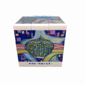 Gifts for Science and Technology Education <strong>Best</strong> Seller Wholesale Teenagers Educational Toys 7cm Puzzle Plastic <strong>Magic</strong> <strong>Cube</strong> - Product Image 1
