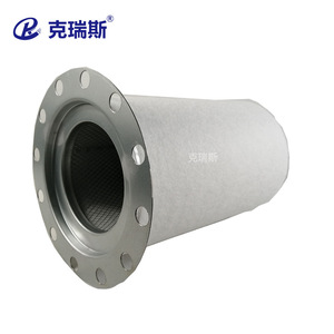 Kres Oil Gas Separator Filter Element 6.3571.0 Pleated Fiberglass For Air Compressor - Product Image 3