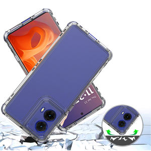 Coque de téléphone transparente transparente <span class=keywords><strong>3</strong></span> en 1 pour Motorola <span class=keywords><strong>Moto</strong></span> G85 G35 G13 G23 G53 G24 Power G34 G04 G24 G84 G54 G14 E13 E20 E30 E40 - Product Image 3