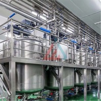 Machine de fabrication de crèmes, pâtes, lotions, produits alimentaires et cosmétiques, certifiée CE ISO, mélangeur, homogénéisateur sous vide, émulsifiant, pompe, moteur, boîte de vitesses SUS316