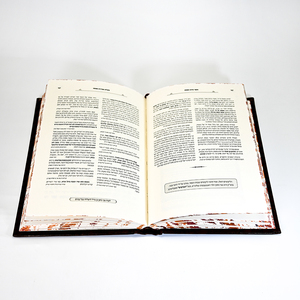 Tùy Chỉnh Dịch Vụ In Ấn Nhà Máy Cứng Bìa Pocket Do Thái Sách Phun Cạnh <span class=keywords><strong>Hebrew</strong></span> Kinh Thánh Cuốn Sách In - Product Image 4