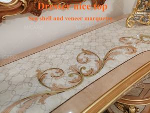 <span class=keywords><strong>Muebles</strong></span> italianos clásicos de lujo, juego de cama king size, dormitorio de madera - Product Image 6