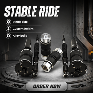 Kit de suspension pneumatique pour BMW M3 F80 (2014~2018) avec ressorts pneumatiques et amortisseurs pneumatiques / Pièces automobiles / Pneumatique - Product Image 2
