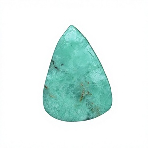 Haute qualité 100% chrysoprase naturelle lâche mélange de pierres précieuses forme fine chrysoprase Cabochon fabrication de bijoux OEM disponible - Product Image 1