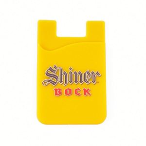 Portefeuille en silicone multicolore personnalisé avec bouton pour téléphone portable intelligent, porte-cartes et étui à monnaie – Vente en gros - Product Image 1