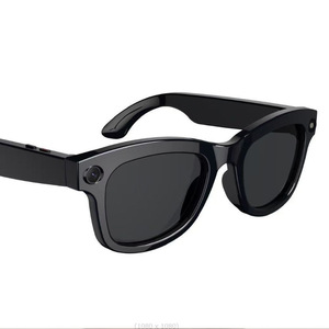 M01 Smart <b>Glasses</b> 5MP <b>Camera</b> 32G Memory Wi-Fi Phone Call Black Transparent - Product Image 4