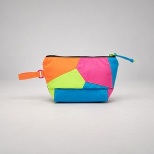 Pochette de tennis en patchwork de tissus recyclés Ripstop, personnalisable avec logo, vente en gros - Product Image 1
