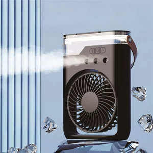 Ventilador Humidificador de Mesa, Mini Ventilador Humidificador Portátil Recargable por USB con Batería de 2000 mAh - Product Image 1