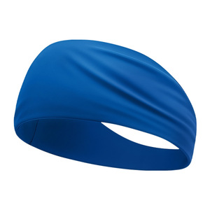 Milk Silk Headband X43 One Size Sweat Absorbing Running Yoga Headband Breathable <b>Comfortable</b> Elastic Forehead Protector - Product Image 2