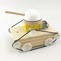 Avion taxi électrique en bois à assembler, alimenté par batterie, petit modèle DIY fait main, invention pour expérience scientifique étudiante, STEAM