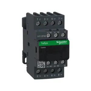 Pole Magnetic Startercontactor Schneider 40A 48VAC 50/60hz 3 AC kontaktor listrik 12 bulan CCC UL untuk Schneider 50hz/60hz