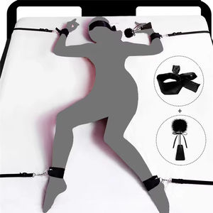 Juego de Juguetes Sexuales BDSM al por Mayor de Fábrica, Kit de Bondage para Mujeres Adultas, Parejas, Esposas, con Esposas para Manos y Tobillos - Product Image 3