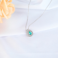 2020 Usine Femmes Bijoux Collier Argent 925 Collier Pierres Précieuses Femmes Bijoux Pendentif Colliers Cadeau 2020 Classique Logo Personnalisé