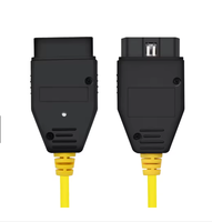 Câble de codage ENET pour interface de diagnostic Ethernet OBD2 ENET, connecteur à bouton, outil de données pour scanner ICOM série F, certifié FCC/CE