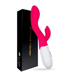 Bon prix réaliste lapin vibrateur 30 vitesses mode sex toy gode pour femmes couple adulte