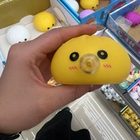 2026 Jouet sensoriel anti-stress Squishy en forme de boulette mystère, avec dégradé arc-en-ciel psychédélique