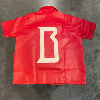 T-shirt décontracté pour homme à col rond et manches courtes, avec broderie personnalisée, fermeture éclair, coupe classique, anti-boulochage et respirant