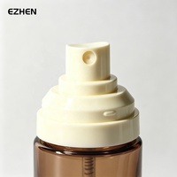 Bouteille cosmétique en plastique EZHEN à brume fine personnalisée 30ml 50ml 60ml, flacon pompe au design élégant pour spray fixateur, soins capillaires et tonique