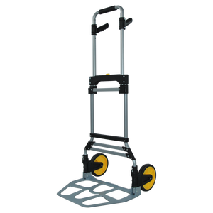 Uni-silent Memuat 120kg keranjang tangan belanja portabel lipat keranjang tangan truk aluminium tangan Platform FHT120 - Product Image 1