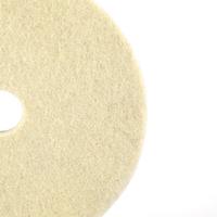 Disque de polissage en feutre de laine à dureté moyenne personnalisé OEM, meule résistante à l'abrasion pour le polissage industriel des métaux