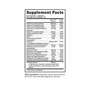 All'ingrosso all'ingrosso organico per uomini e uomini per la fertilità fornitore di potenziatori di spermatozoi ricchi di antiossidanti vitamine zinco capsule integratore - Product Image 6