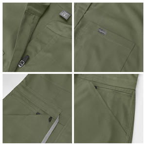 ชุดจั๊มสูทคอตั้งแบบสั่งตัดพิเศษ แขนกุด สำหรับพยาบาล แพทย์ คลินิกทันตกรรม ศัลยกรรม ดูแลผู้ป่วย ชุดยูนิฟอร์มโรงพยาบาล ชุดทำงานแยกส่วน - Product Image 3