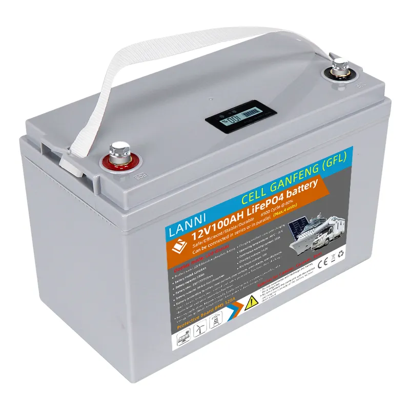 Lanni lithium battery 12V high capacity 100Ah 150Ah battery ultra light polymer power lithium battery