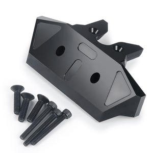 บั๊มเปอร์ยึดกันชนโลหะแผ่นครอบเกียร์สำหรับชิ้นส่วนรถยนต์ TRX sledge 1/8 RC - Product Image 3