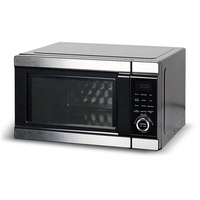 Four à micro-ondes numérique 4-en-1 28L en acier inoxydable haute performance avec logo personnalisé pour usage hôtelier, vente en gros