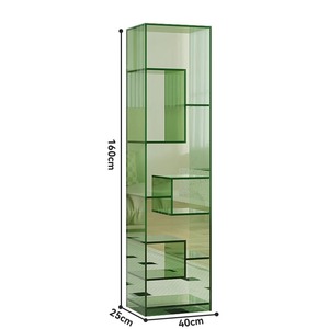 Tùy chỉnh hiện đại sang trọng Acrylic tầng đứng Kệ truy cập trung tâm mua sắm cửa hàng bán lẻ Showcase hiển thị thiết kế tủ - Product Image 6