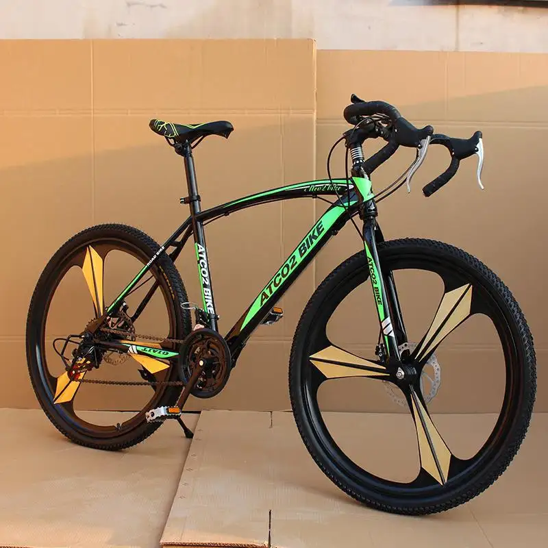 Китайский велосипед 700c, алюминиевая рама 55 см, 60 см, 14 скоростей, велосипед для взрослых, гоночный дорожный велосипед, большие колеса из магниевого сплава