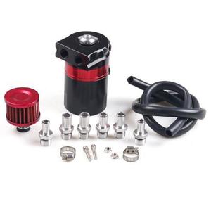 Car Modification <b>Ring</b> Oil Breather Can With Air Filter And Waste Oil Recovery Container For Retrofit Upgrade - Product Image 5