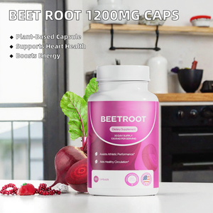 Cápsulas de Raíz de Remolacha 1200mg, Suplemento Herbal para Apoyar la Energía y la Función Cardíaca en Adultos y Mujeres Embarazadas, Venta al Por Mayor de Fábrica - Product Image 2