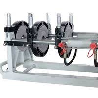 Nouvel équipement de soudage par fusion bout à bout professionnel portable pour tuyaux 160 mm Haisha HSX6-160 HDPE 63-160 mm hydraulique