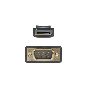 Vcom 1.8 mét dp Video Cáp HD 1080p 60Hz đen PVC Áo khoác <span class=keywords><strong>DisplayPort</strong></span> để <span class=keywords><strong>VGA</strong></span> chuyển đổi cho PC màn hình hiển thị - Product Image 2