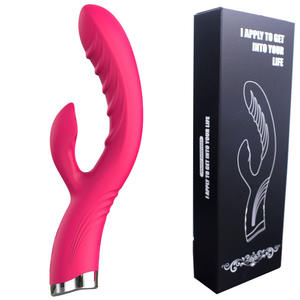 Vibrador de Doble Cabeza EsNI Fishtail, 10 Frecuencias, Recargable por USB, Color Morado, Juguete Sexual para Adultos - Product Image 5