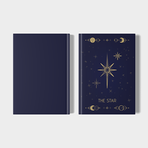 Tùy chỉnh thiết kế sáng tạo A5 bìa cứng Tạp Chí với thiên trăng mặt trời thiết kế cao thẩm mỹ hàng ngày chương trình nghị sự & tổ chức sự kiện ghi máy tính xách tay - Product Image 1