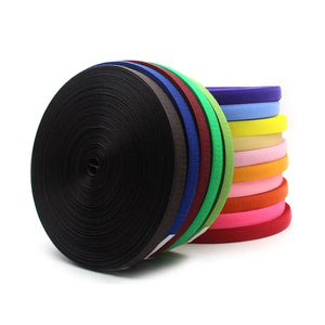 Vente en gros usine – Bande auto-agrippante noire 100 % nylon robuste à coudre, ruban auto-agrippant adhésif pour la couture - Product Image 1