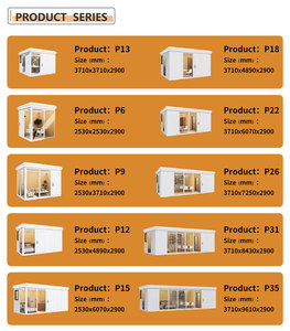 <span class=keywords><strong>Casa</strong></span> Modular Prefabricada con Esquinas Redondeadas, Salón, Cabina Prefabricada para Reuniones de Guitarra Acústica, Estación de Tapas y Vinos, Cabina Móvil - Product Image 6