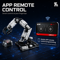 Kit de construction de bras robotique programmable STEM, jouet éducatif d'ingénierie et de construction