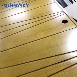 Sunnysky – portes en bois de cèdre avec placage mdf, vente en gros - Product Image 4