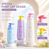 Emballage personnalisé pour biberons de soins pour bébés, vente en gros, pot de crème 30g 50g, flacon pompe HDPE 120ml 480ml 760ml pour shampoing, gel douche et lotion pour bébés