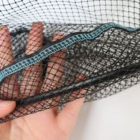 Épuisette pliable en alliage d'aluminium Fishlane 1,2 m, durable, avec filet en nylon pour la pêche en eau douce et en eau salée