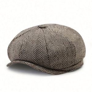 <b>Mens</b> and Women Fashion Driving <b>Flat</b> Newsboy <b>Cap</b> Ivy Hats <b>Men's</b> Beret Hats - Product Image 2