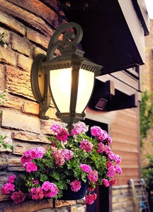 Porte étanche extérieure 85-265v Entrée Post Lights Pilier Lights E27 Allée Noir 5 Watt Aluminium Led Pilier Light - Product Image 6