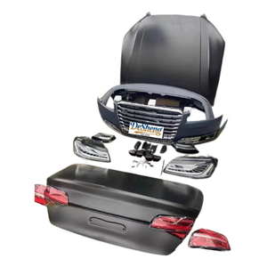 Actualización a Paquete Premium para <span class=keywords><strong>Audi</strong></span> <span class=keywords><strong>A8</strong></span>, Kit Exterior W12, Parachoques Delanteros y Traseros, Faros LED, Parrilla, Alerón, Fácil de Instalar - Product Image 5