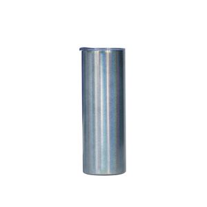 Qualisub Gobelet isotherme fin personnalisable 20oz, couleurs mélangées, vierges pour sublimation, en acier inoxydable, effet arc-en-ciel scintillant, vente en gros - Product Image 6