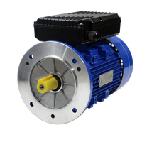 Moteur à induction asynchrone électrique à courant alternatif à 4 pôles à haut rendement monophasé 115/120V IC411 bride de coque en aluminium de refroidissement