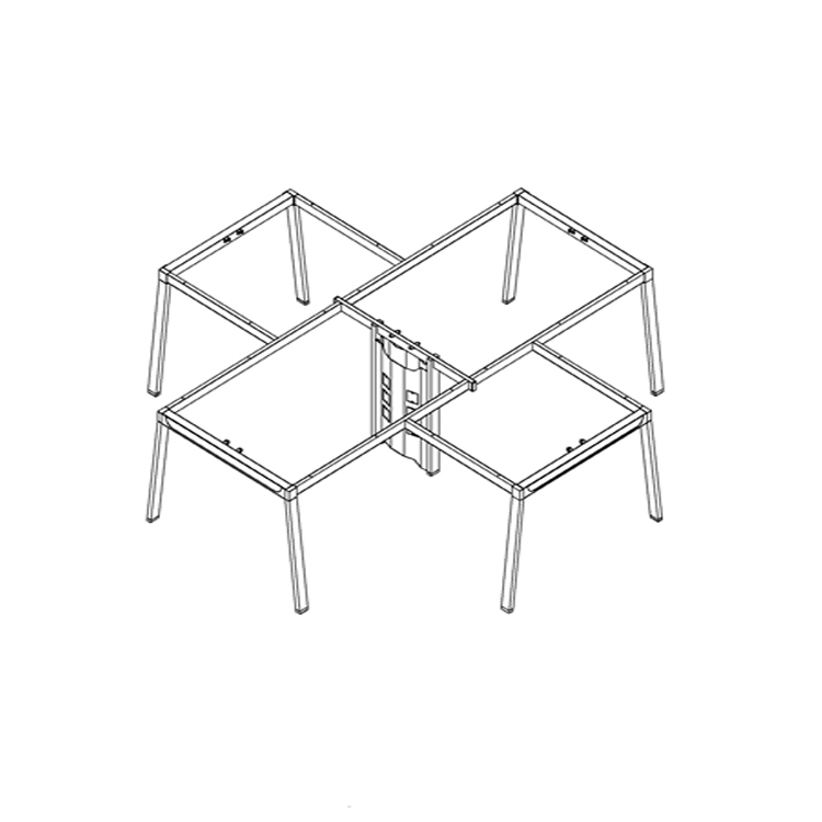 4 seater table frame