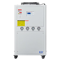 Refroidisseur d'eau refroidi par Air haute efficacité 10HP 110V/220V/230V/240V/380V415V double tension pour Machines et usines CNC